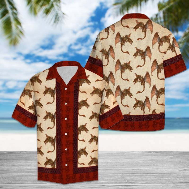 Awesome Dragon Hawaii Shirt Ha17124