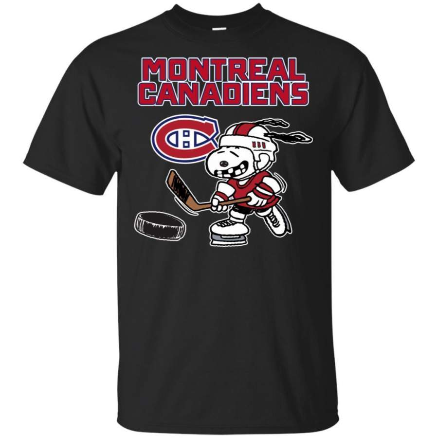 Montreal Canadiens Snoopy Hockey T-shirt Funny Fan Men Women