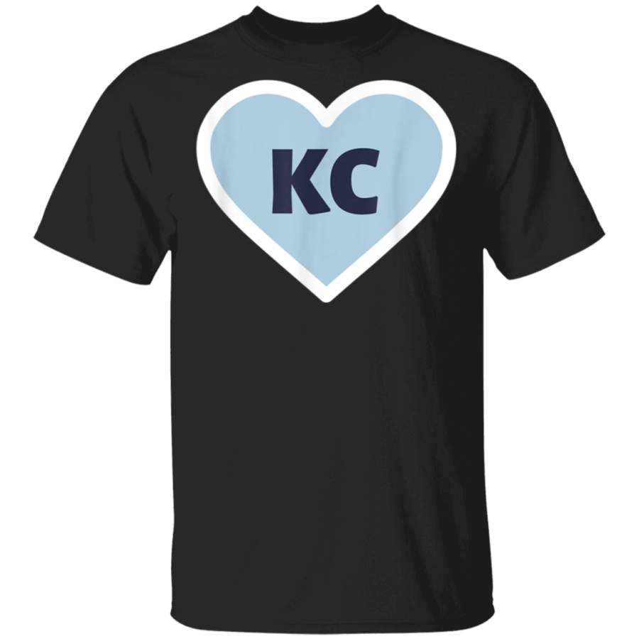 I Love Kansas City Heart KC Soccer Sport Wear TShirt