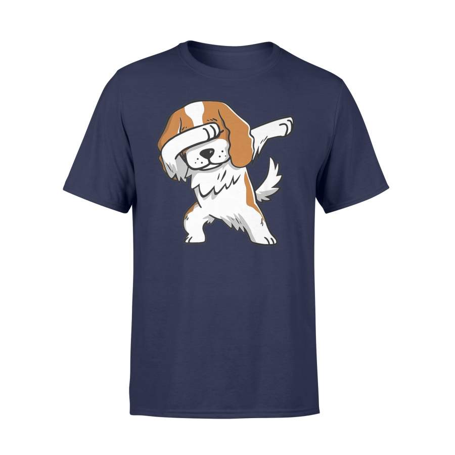 Funny Dabbing Cavalier King Charles Spaniel Dog T-Shirt