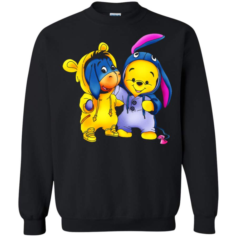 AGR Best Friends Trade Costumes Pooh And Eeyore Sweatshirt