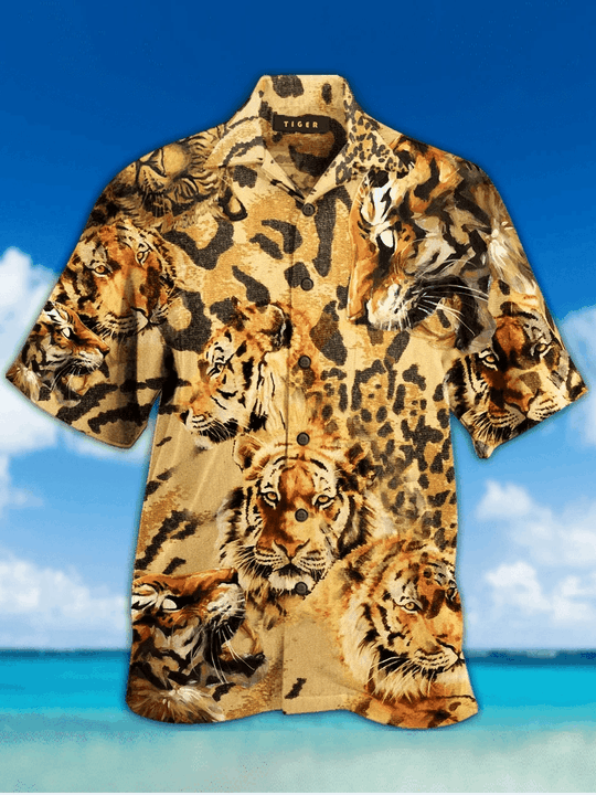 Tiger Vintage Hawaii Shirt Ha94406