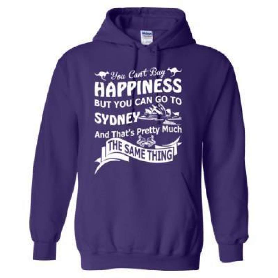 AGR You Can Not Buy Happiness But You Can Go To Sydney And That Is Pretty Much The Same Thing – Heavy Blend™ Hooded Sweatshirt