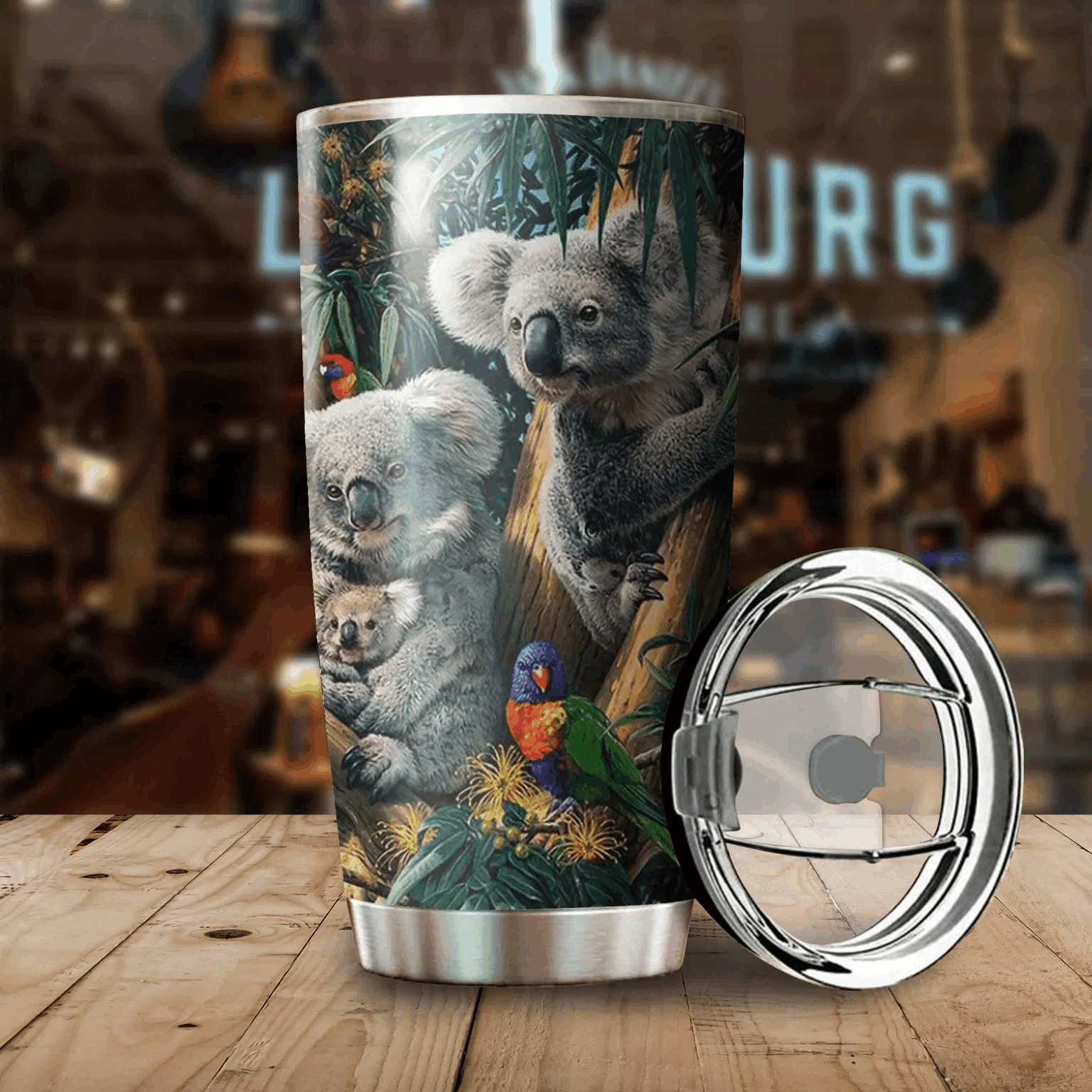 Wild Animal Hanging Tree GS-CL-ML2303 Tumbler