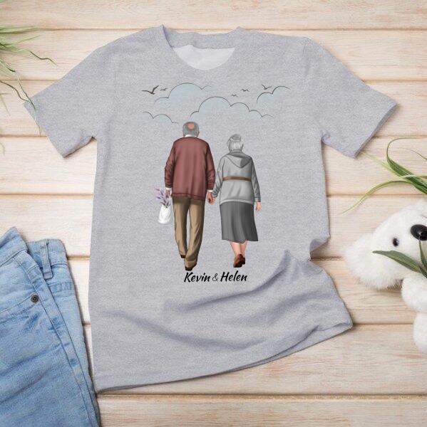 Personalized Couple T Shirts – Marriage Anniversary Gifts For Couple Ideas – Matching Shirts For Couples