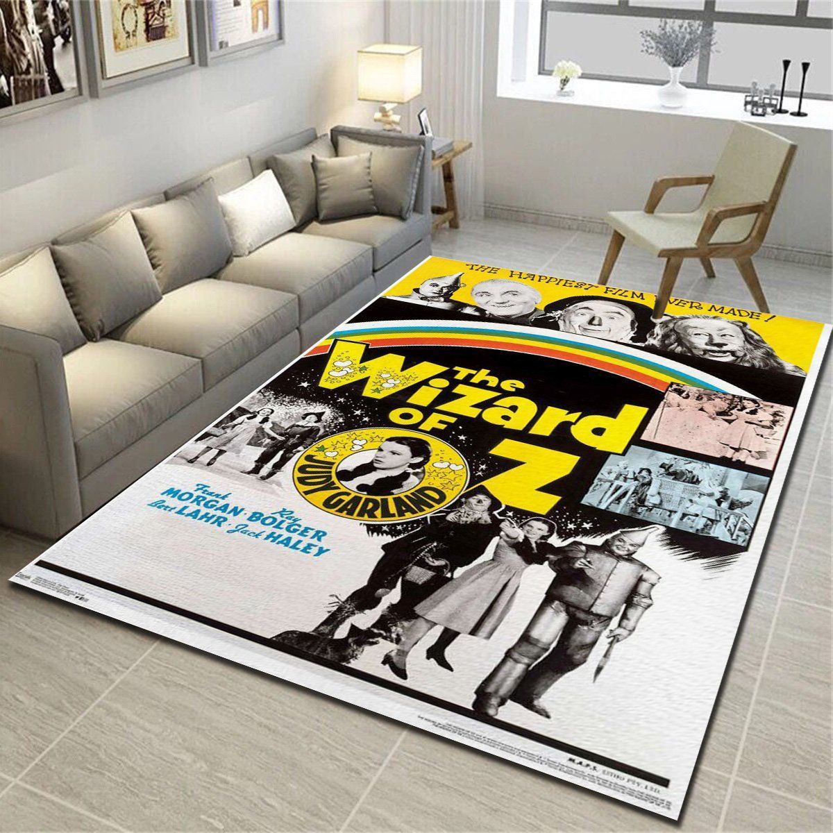 The Wizard Of Oz One Sheet Area Rugs, Living Room Bedroom Carpet