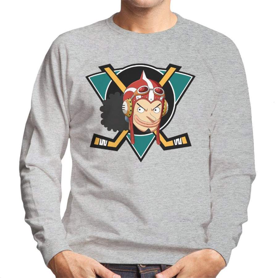 Usopp Mighty Ducks One Piece Men’s Sweatshirt