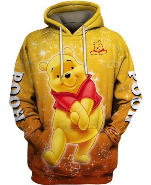 Just Released Winnie The Pooh Magic Castle Collection 3 D Hoodie
