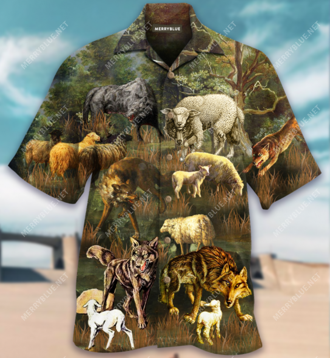 Liberty For Wolves Is The Death Lambs Unisex Hawaii Shirt Ha53172