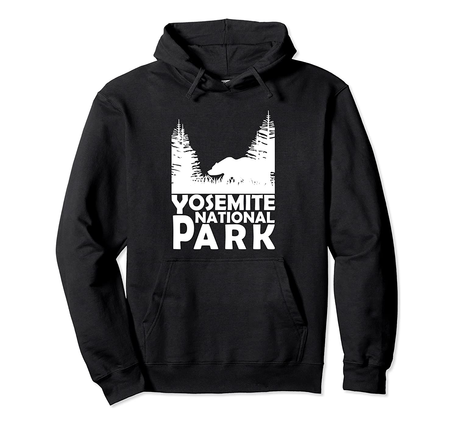 Yosemite US National Park Bear Vintage California Souvenir Pullover Hoodie T-Shirt, Sweatshirt, Tank Top