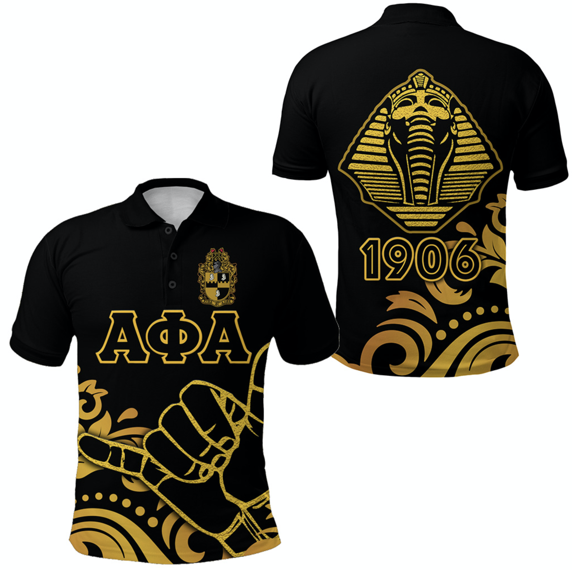 Alpha Phi Alpha Fraternity Polo Shirt Simple Style Lt8