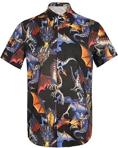 Dragon Animal Hawaii Shirt Unisex Adult Ha41392