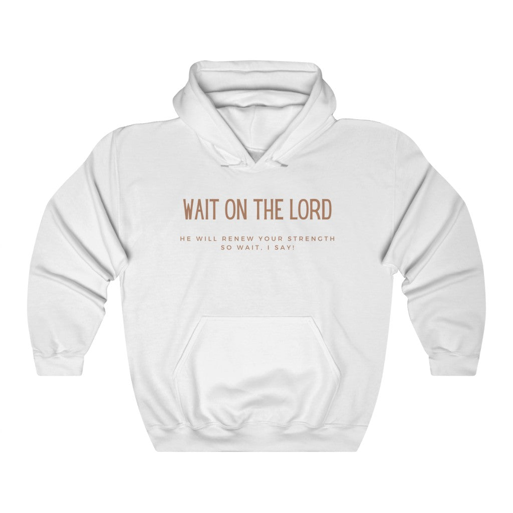 Wait On The Lord Hoodie, Trendy Christian Sweatshirt, Christian Hoodie For Women, Men’S Christian Hoodie, Maverick City Music Apparel