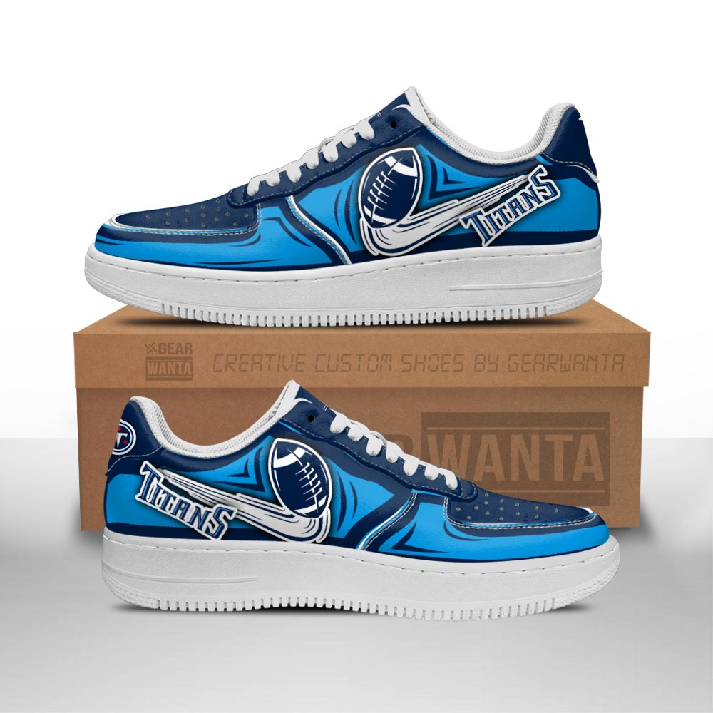 Tennessee Titans Air Shoes Custom Naf Sneakers For Fans