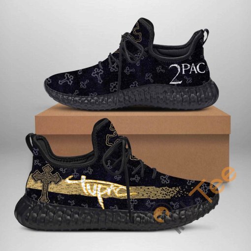 2Pac Tupac Custom Shoes Personalized Name Yeezy Sneakers