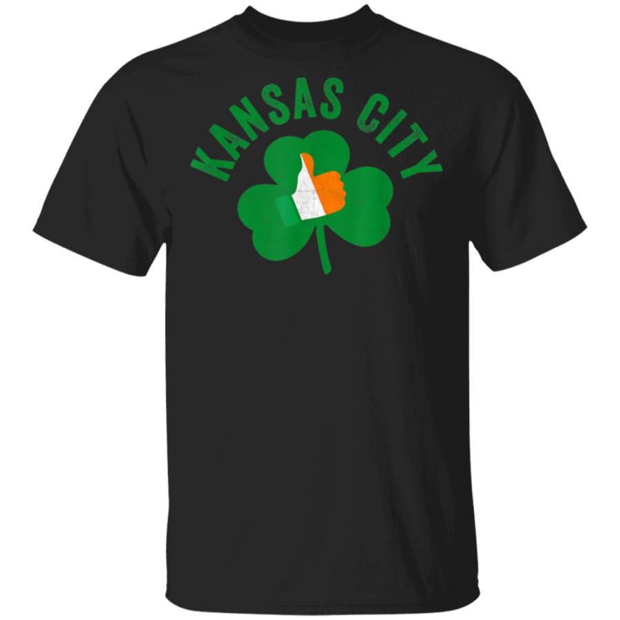 KC Irish Kansas City I Like Kc Ireland Green Vintage Lucky TShirt