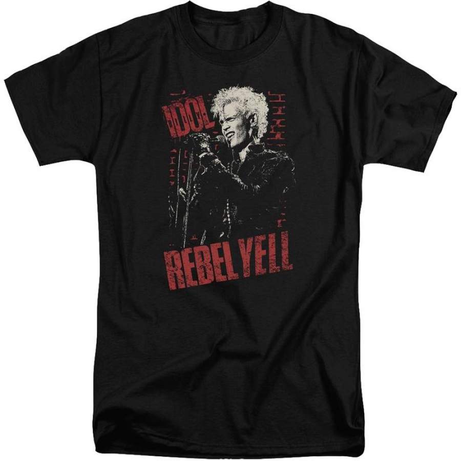 Billy Idol Rebel Yell Shirt – Rock Band Merch