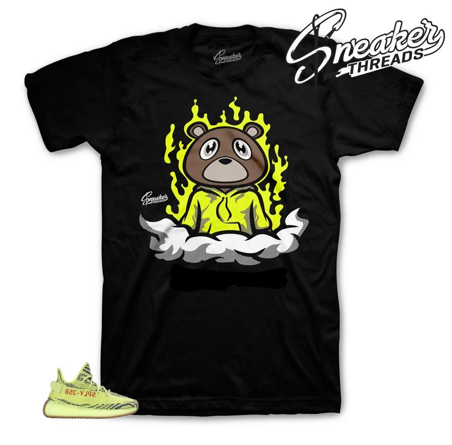 Yeezy Boost Frozen Yellow  Fresh Bear Shirt