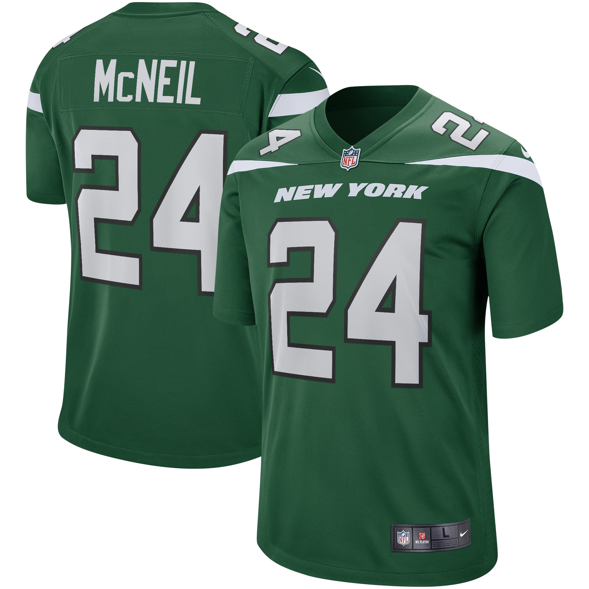 Freeman McNeil New York Jets Game Retired Player Jersey – Gotham Green