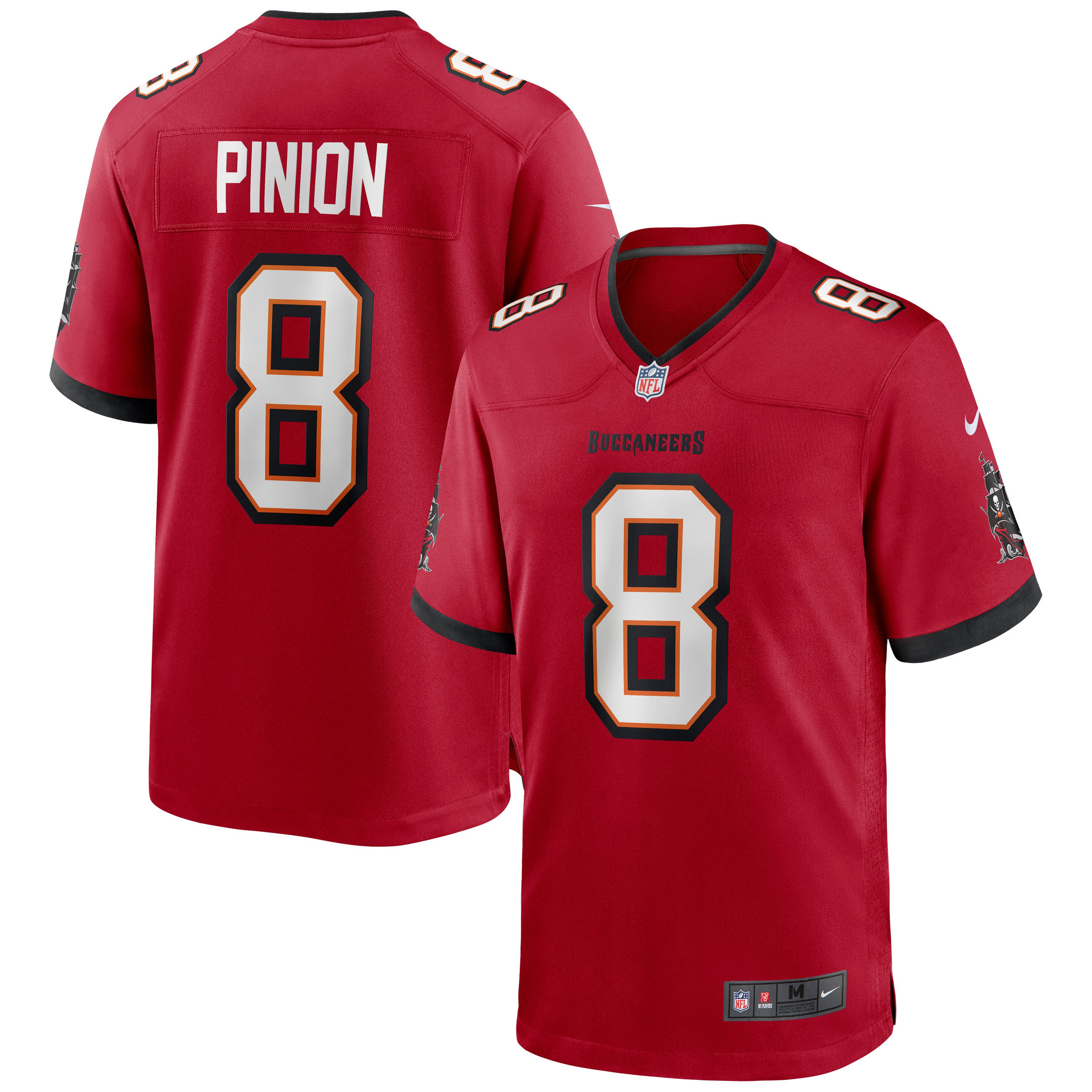 Bradley Pinion Tampa Bay Buccaneers Game Jersey – Red NFL