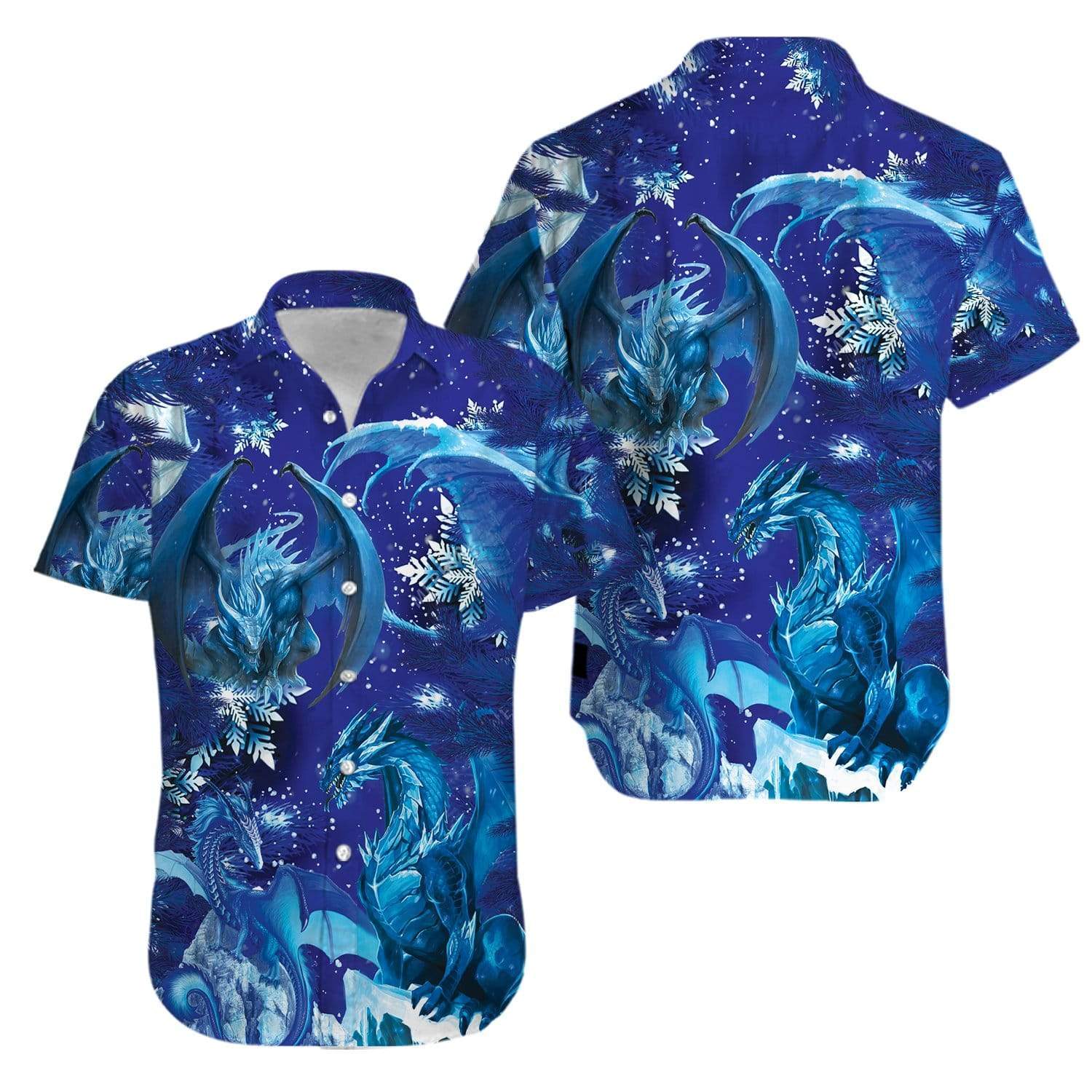 Amazing Blue Dragon Hawaii Shirt For Men Women Adult Ha73111