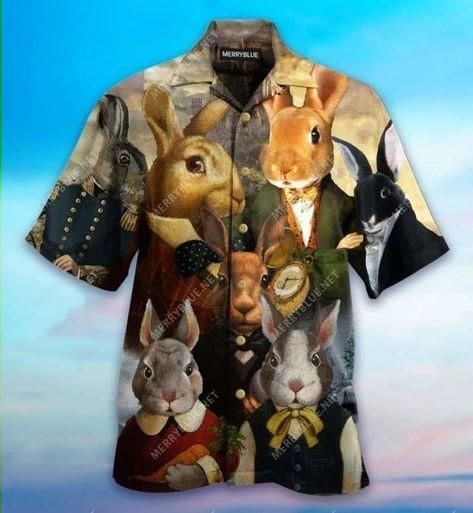 Discover Cool Hawaii Aloha Shirts Happy Easter Down The Rabbit Hole Ha70002