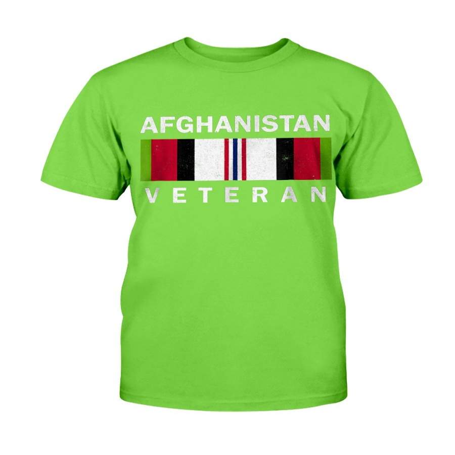 U.S. Military Afghanistan War Veteran T-Shirt - Intercept Inter National