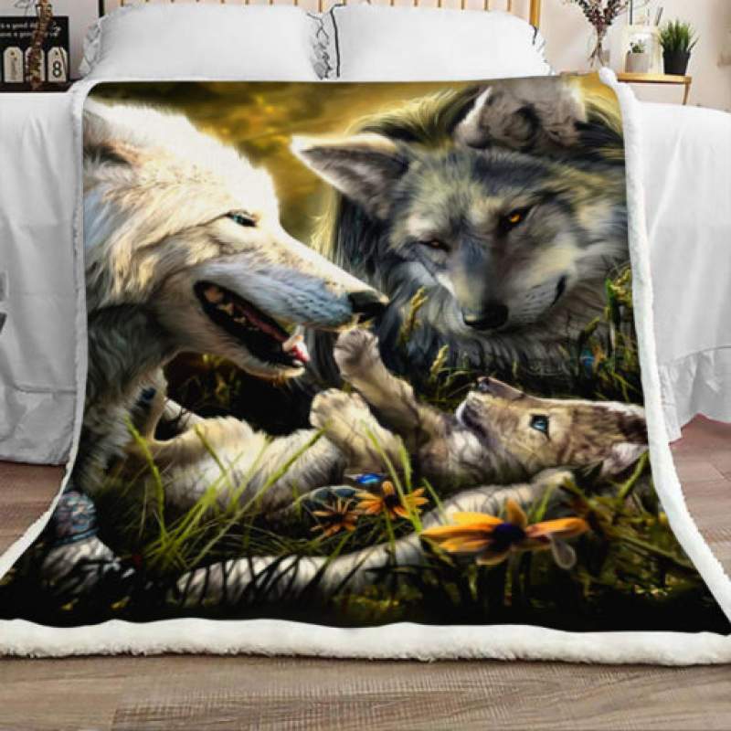 Wolf Sherpa Blanket JR1501 81O52