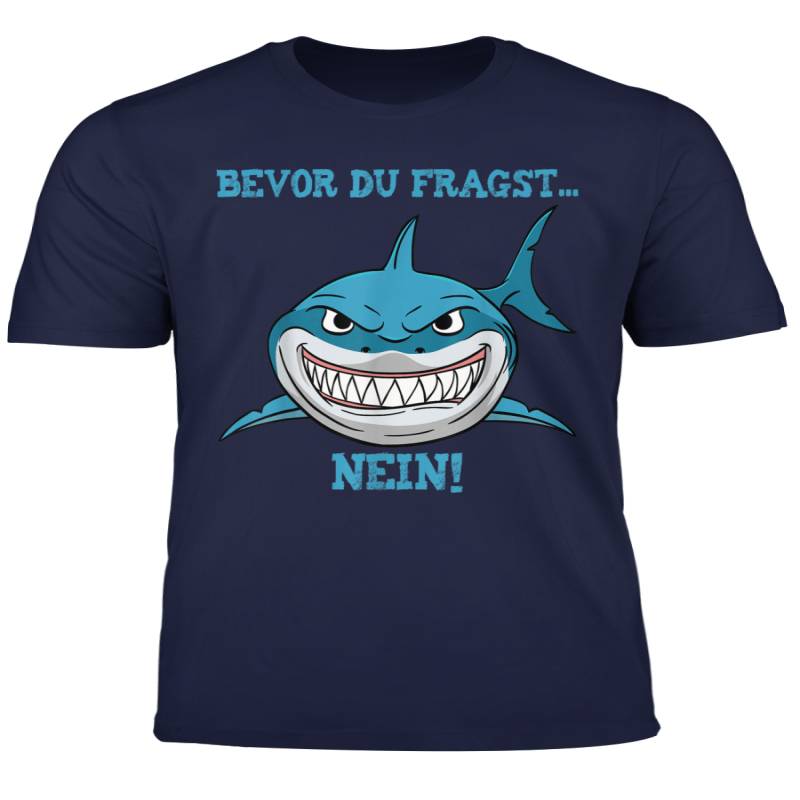 Bevor Du Fragst Nein Lustiges Hai Shark Design Geschenk T Shirt