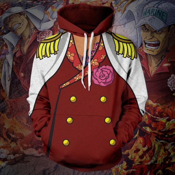One Piece Akainu Hoodie Chm