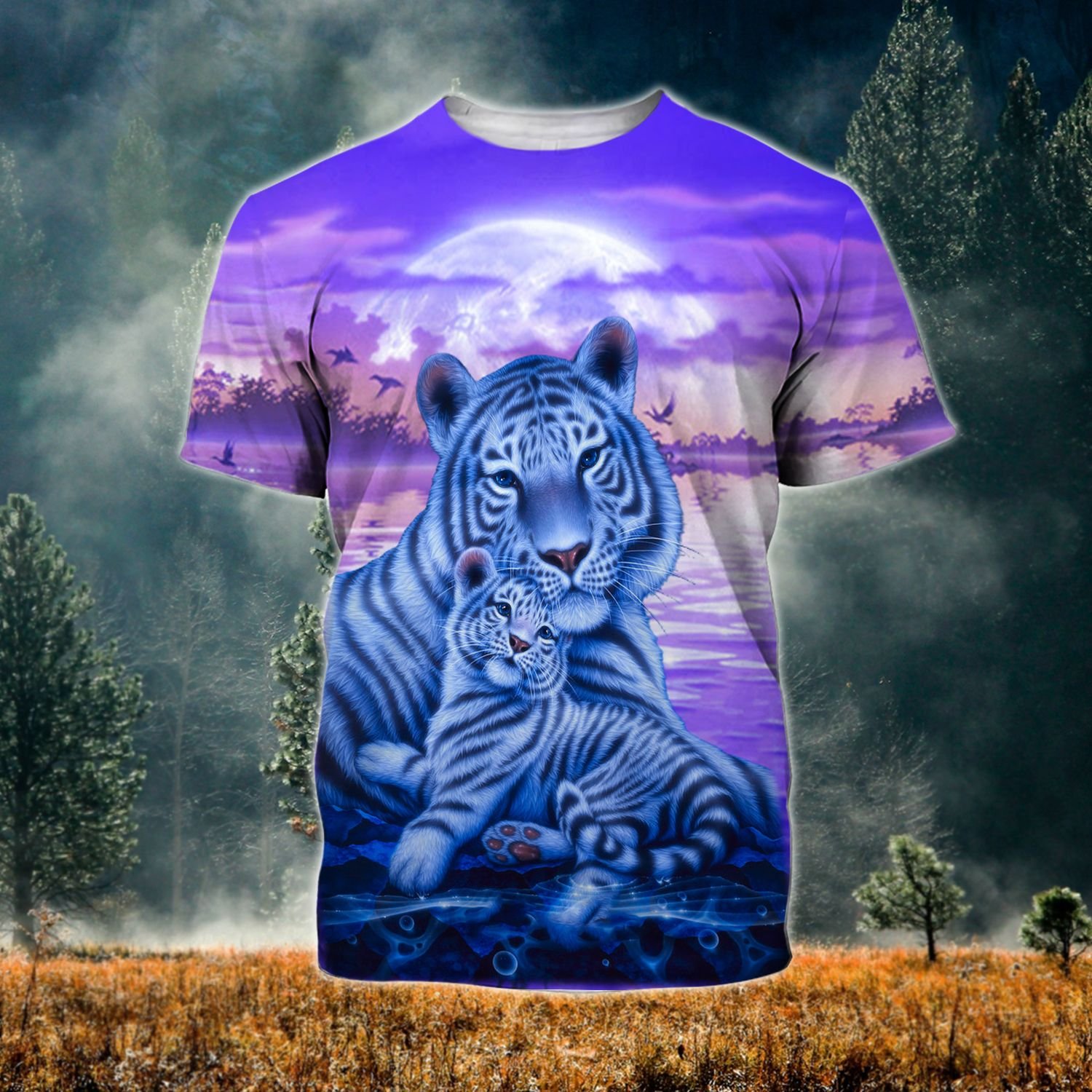 Tiger Ver01 Tthj190721Nby Unisex 3D T-Shirt All Over Print