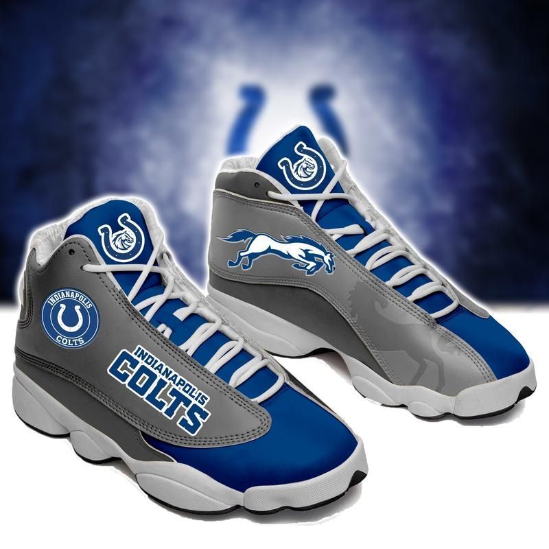 Indianapolis Colts Form Air Jordan 13 Football 1 Shoes Sport Sneakers