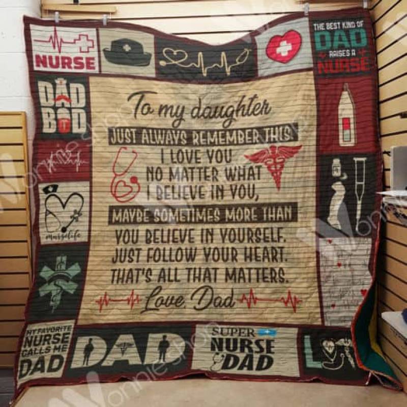 Nurse Dad Blanket MY1802 83O34