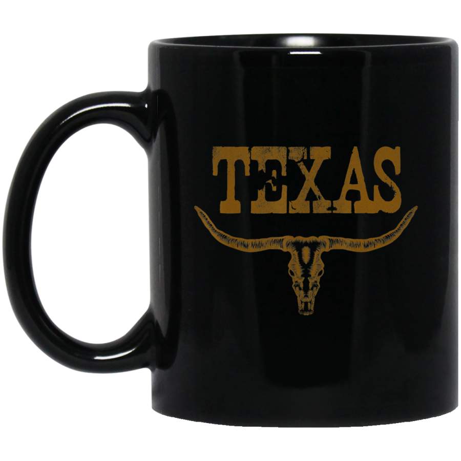 Vintage Texas Longhorn Lone Star State Don’t Mess With Coffee Mug