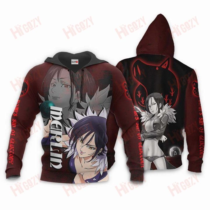 Boar’S Sin Of Gluttony Merlin Hoodie Seven Deadly Sins Anime Shirt – Tac21