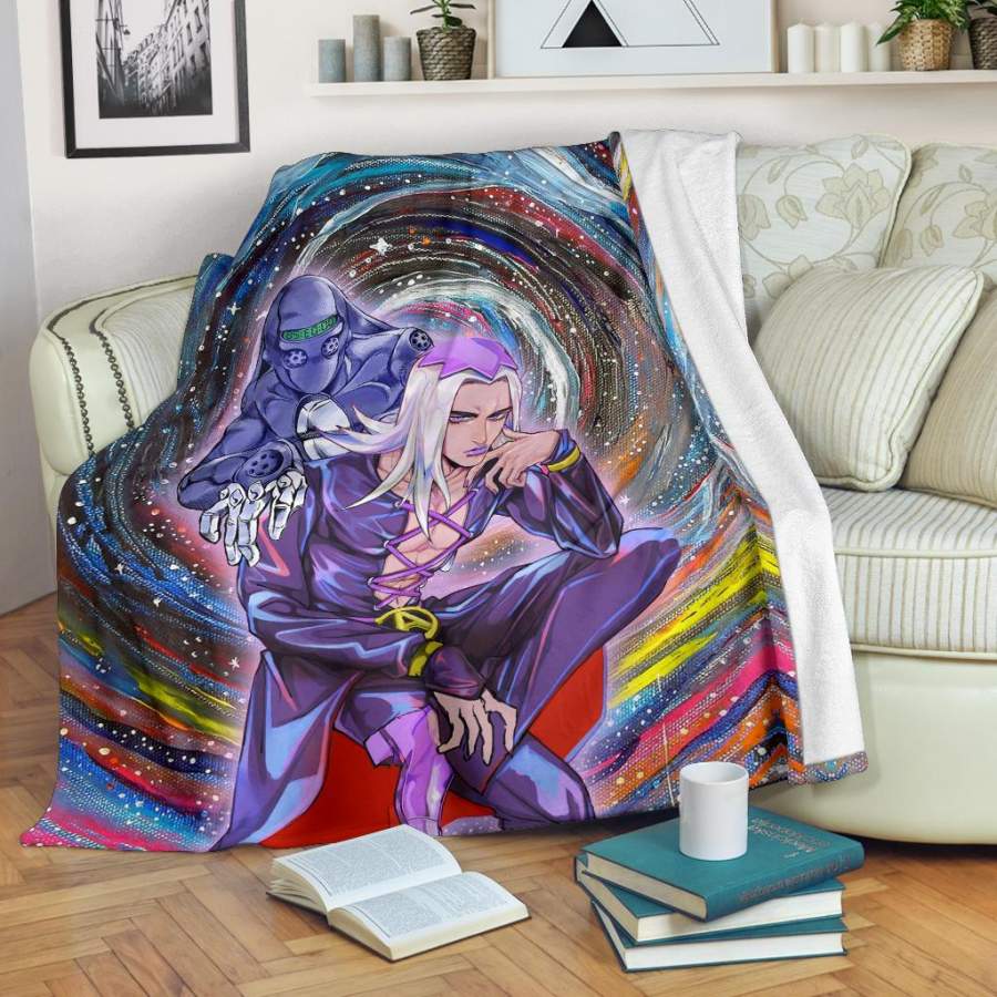 Leone Abbacchio Moody Jazz Jojo’s Bizarre Adventure Blanket