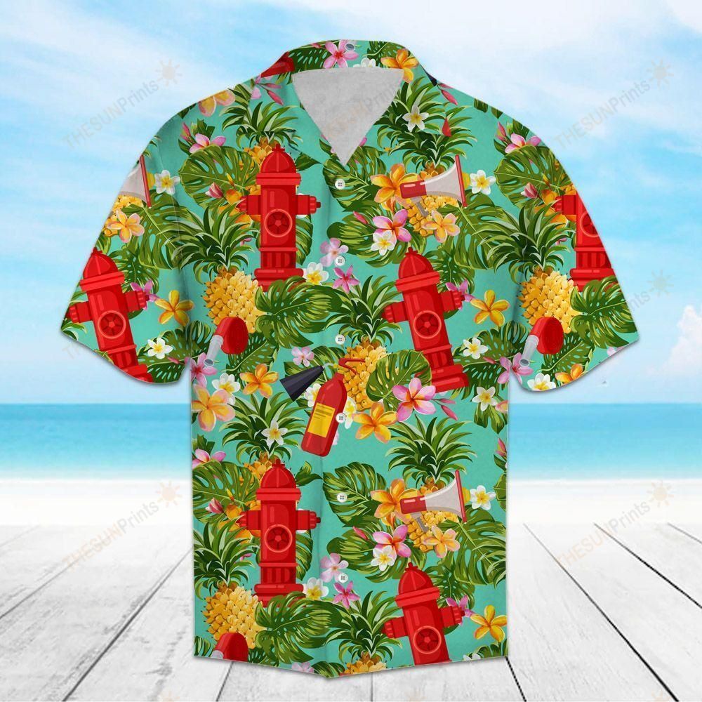 Tropical Pineapple Hawaiian Shirt Ha97004