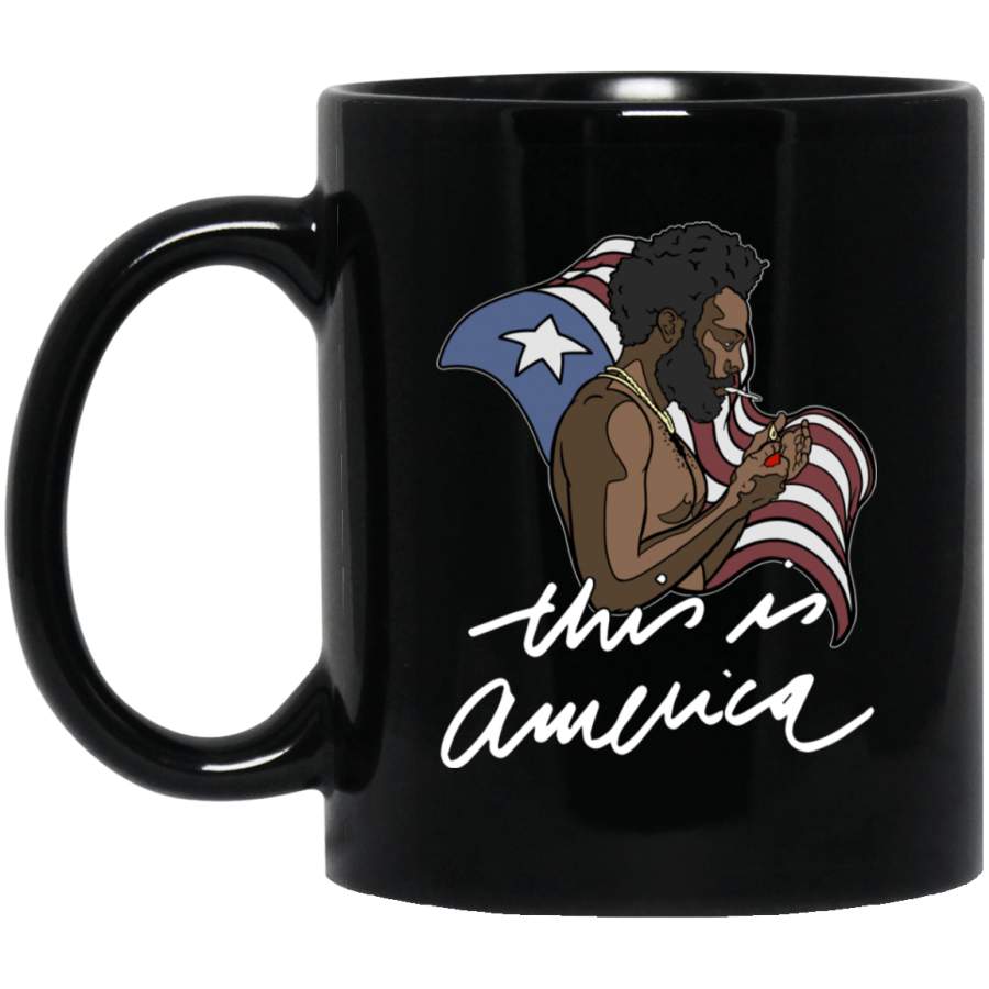 This Is America Mug Women Men Pro Black African American Pride Gift