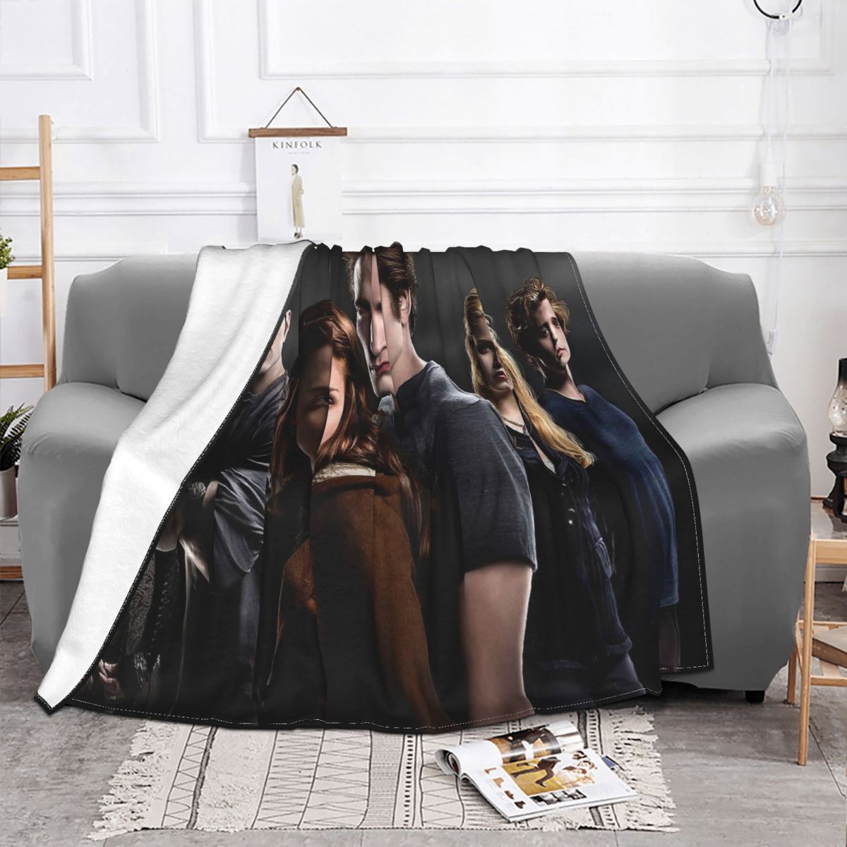 Vampire The Twilight Saga Blankets Sofa Cover Coral Fleece Plush Winter Movie 3D Thin Throw Blankets for Bedding Car Bedspread alx