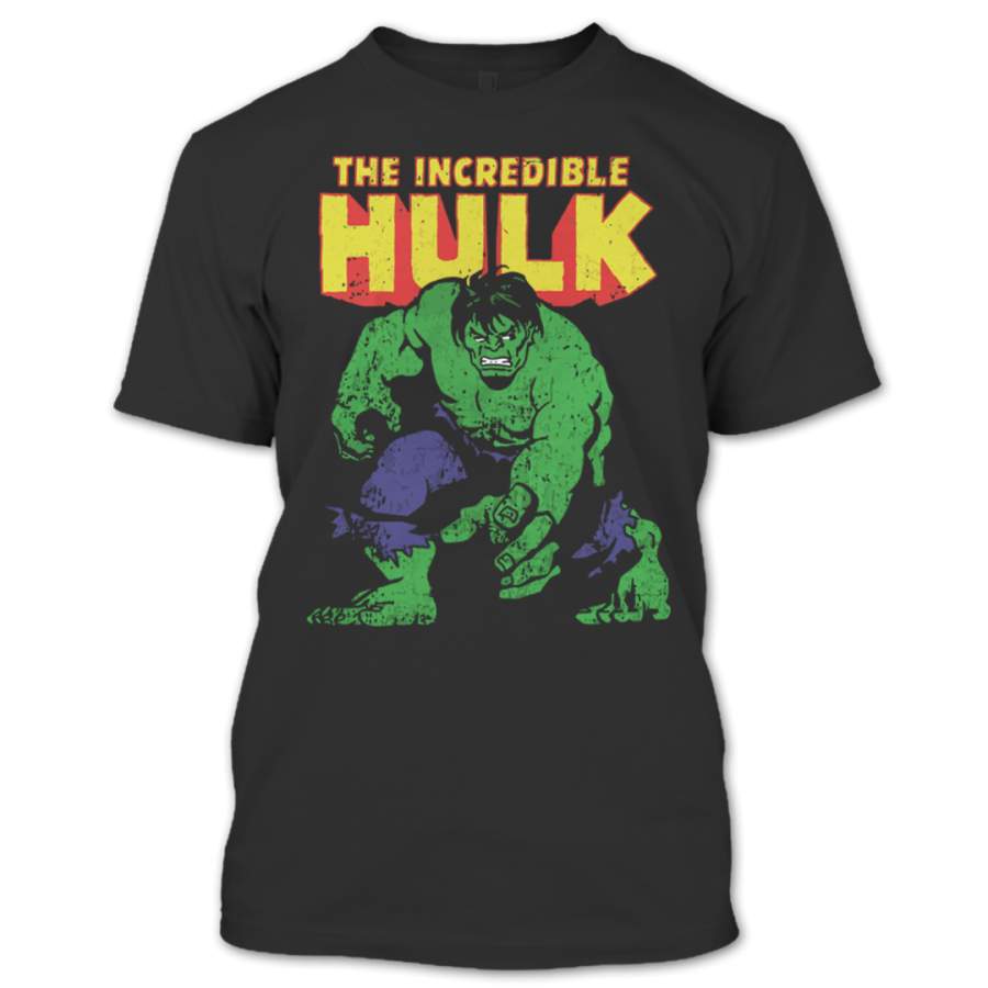 The Incredible Hulk Comic Book Series Incredible Hulk T-shirt