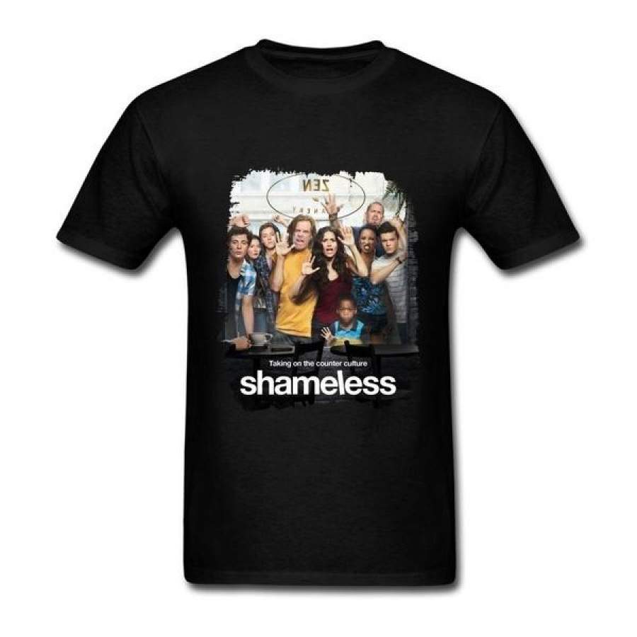 Cotton Shameless Tv Poster for Men T-Shirt