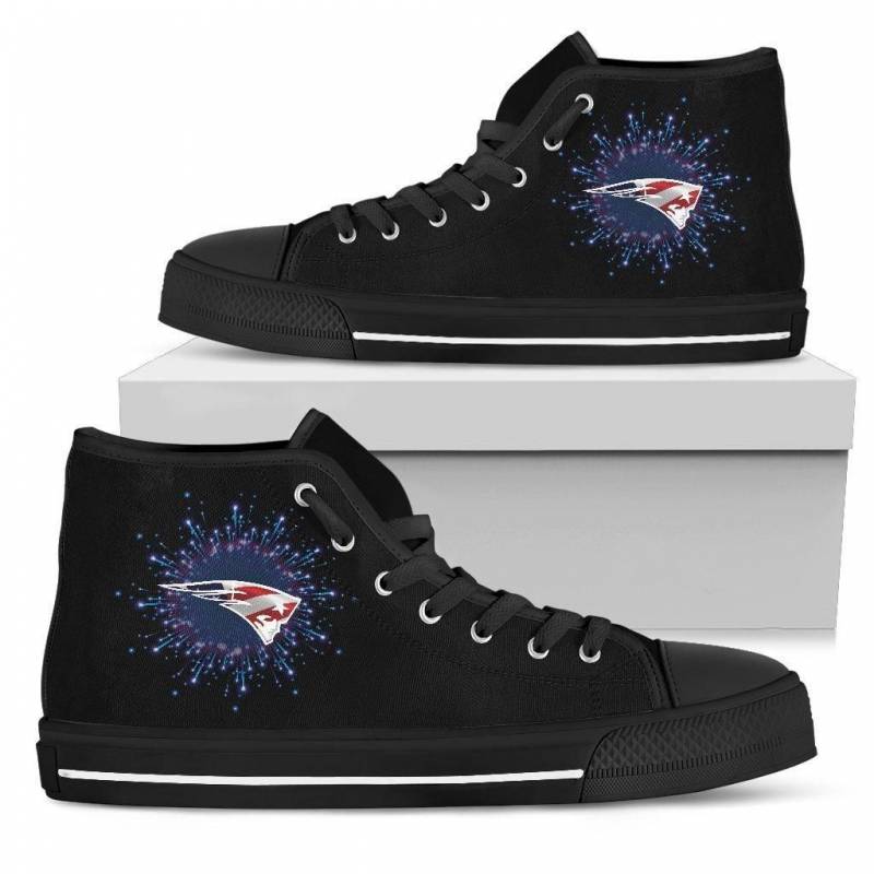 Fireworks New England Patriots High Top Shoes #950