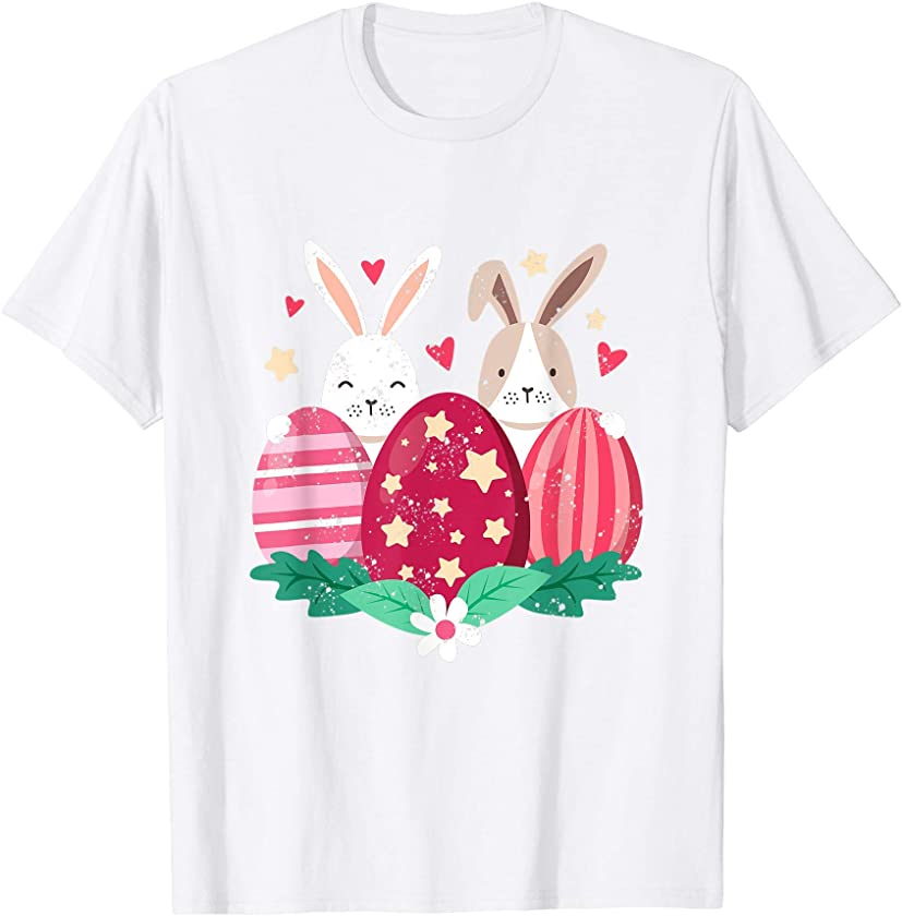 Rabbit Easter Holiday Easter Egg Kids Costume T-Shirt