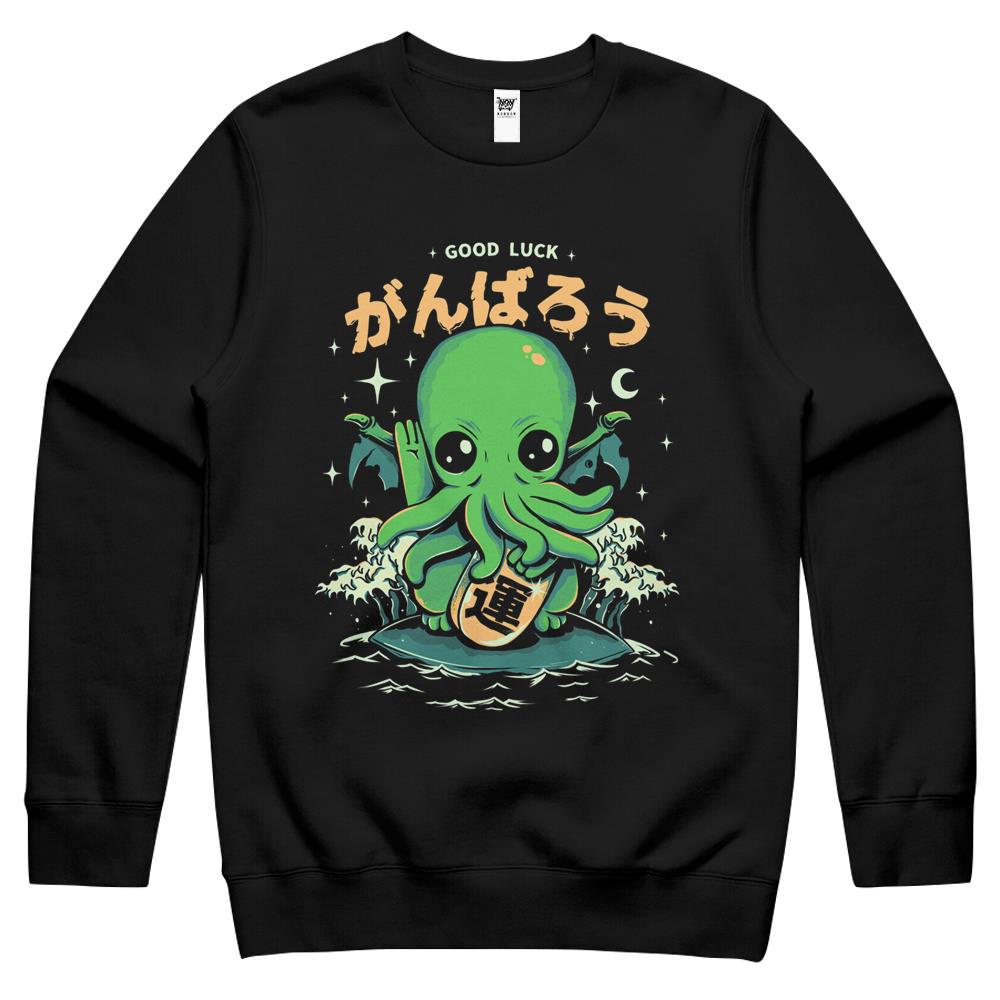 Good Luck Cthulhu Crewneck Sweatshirt