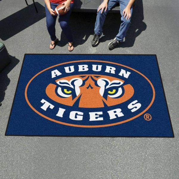 Auburn Tigers Area Rug, Football Floor Decor RB7A8E7E6815