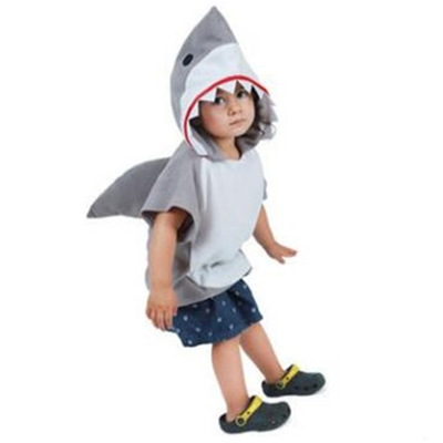 Baby Shark Cosplay Rompers Funny Carnival Party Kids Animals Jumpsuit Dolphin Cos Costume Dress Halloween Christmas 4 Colors alx