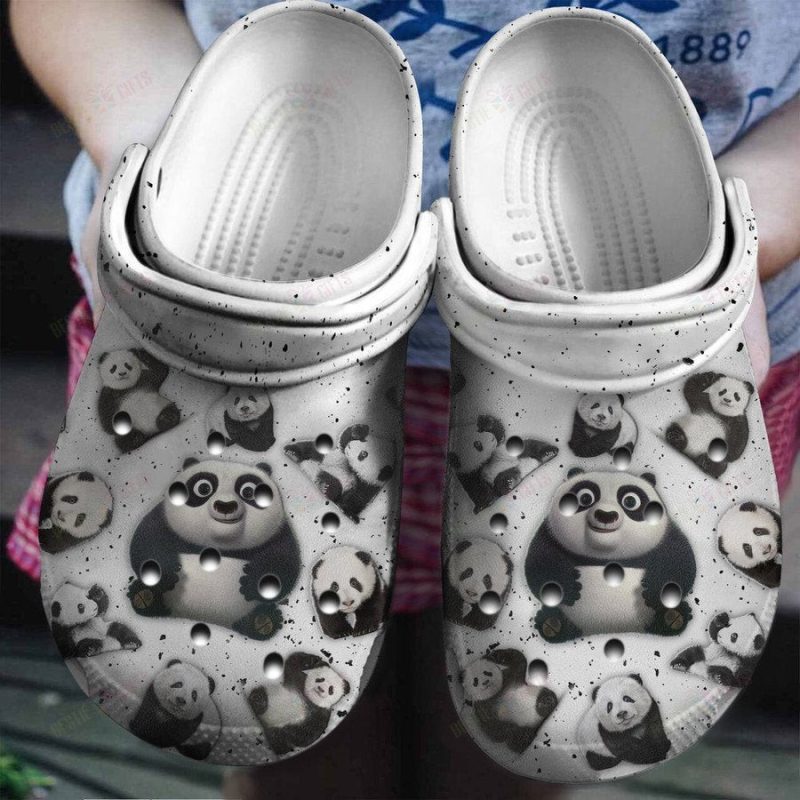 Cute Panda Shoes Clogs Gifts Birthday For Children