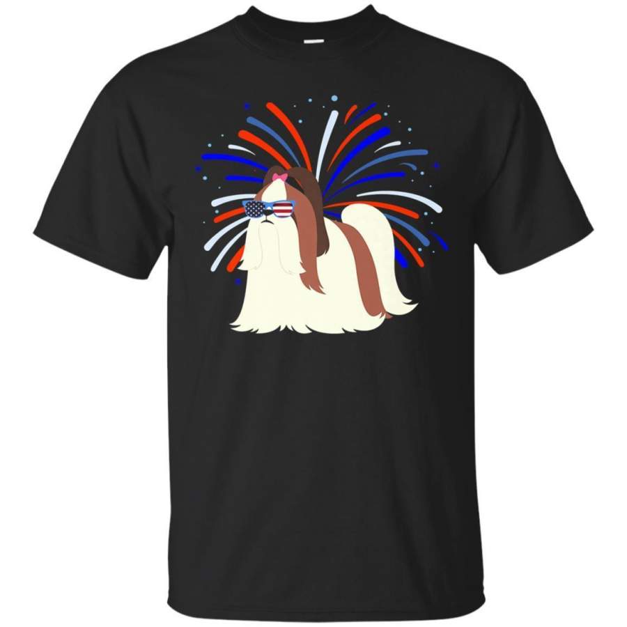 AGR Shitzu Puppy Dog – July 4th 2018 T-Shirt zGalaxy Fashion T-Shirt