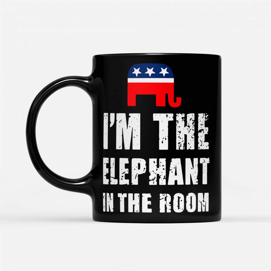 Republican I’M The Elephant In The Room – Black Mug