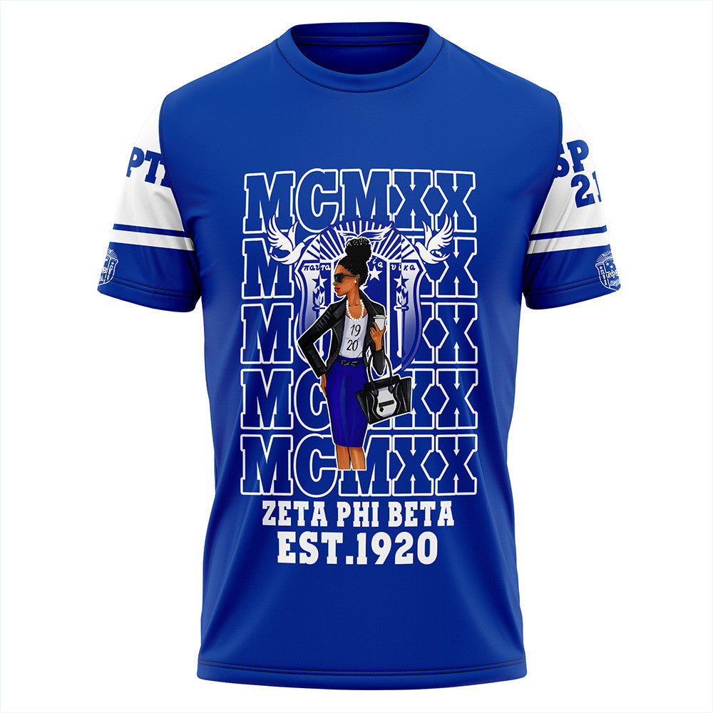 Wonder Print Shop T Shirt – Personalized Zeta Phi Beta Mcm Style T Shirt